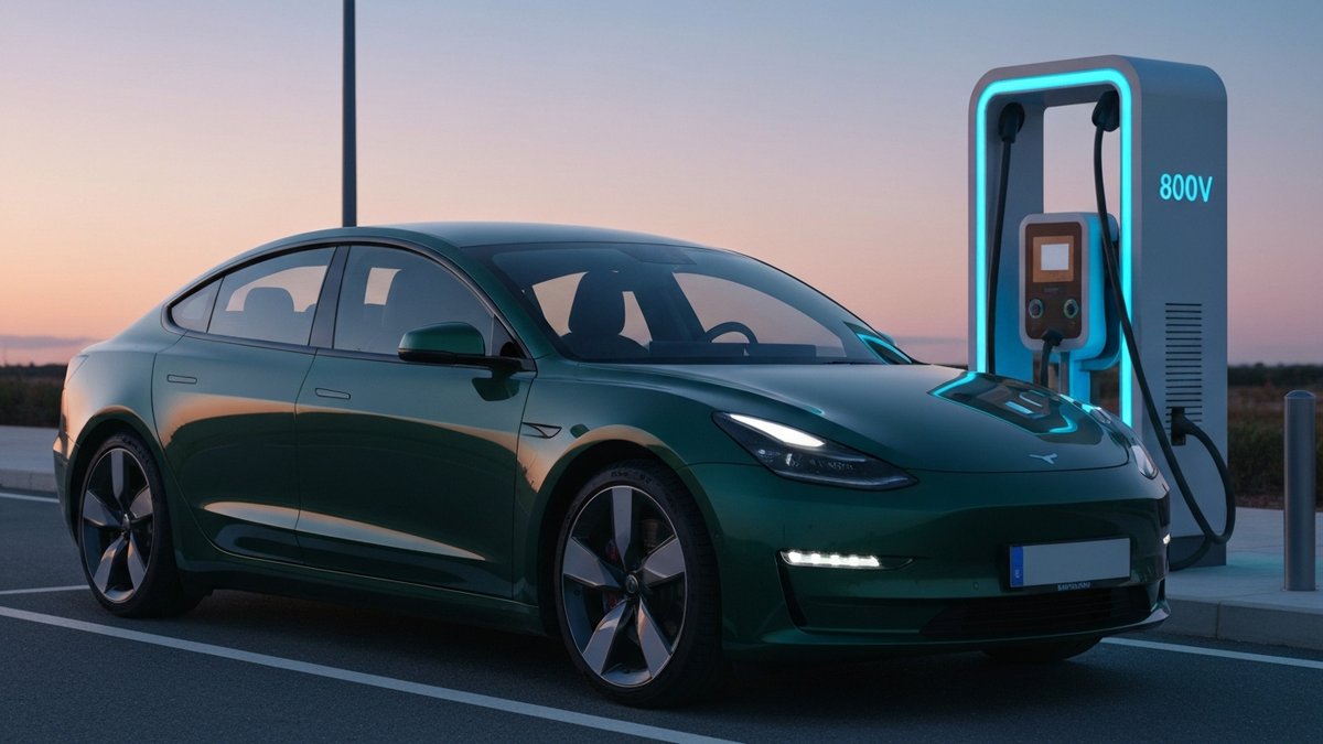 Celdas de batería CATL Shenxing en una línea de producción de vehículos eléctricos